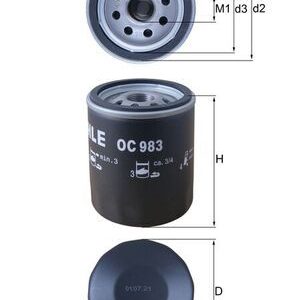 Oil Filter - OC983