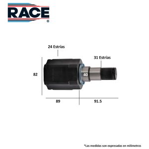 CV Joint - RC-8647
